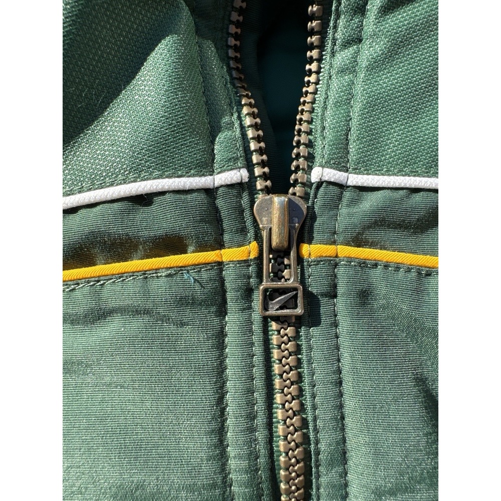 Vintage 90s Nike NFL Green Bay Packers Jacket XXL Team Pro Line Swoosh - Picture 8 of 16